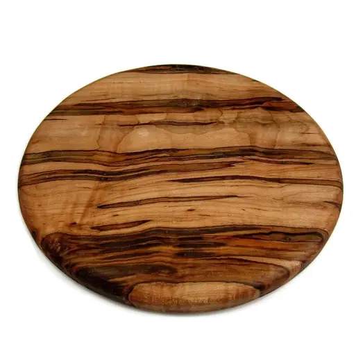 Ambrosia Maple Wood Round Cutting Board.