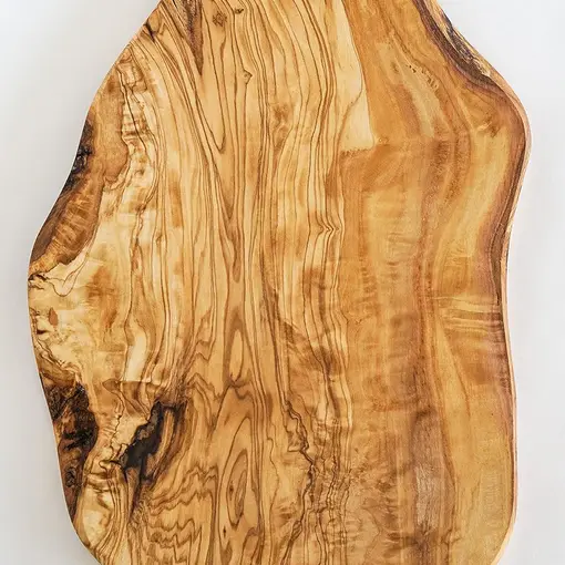Atlas Raw Cutting Board, Handmade in Tunisia, Cheese Board, Wooden Cutting Boards for Kitchen, Serving Board, Olive Wood