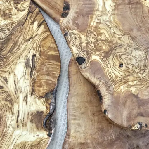 Atlas Raw Cutting Board, Handmade in Tunisia, Cheese Board, Wooden Cutting Boards for Kitchen, Serving Board, Olive Wood